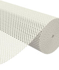 Roll of Non Slip Rug Pad Roll 2 Ft By 60 Ft For Runners And Large Rugs Strong Suction Anti Slip Gripper on white background