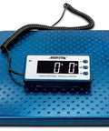 Heavy Duty Digital Shipping Scale With 440 Lb Capacity And 0.05 Lb Precision Die Cast Metal Platform with LCD display