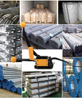Heavy Duty Steel Strapping Tool A333 Stainless Manual Banding Machine securing various industrial materials