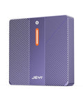 Badass 4 Bay NVMe RAID Enclosure With Turbo Cooling Fan Lightning Fast Thunderbolt 4 And 3 Support For All Your Drives Up To 32TB, purple aluminum design