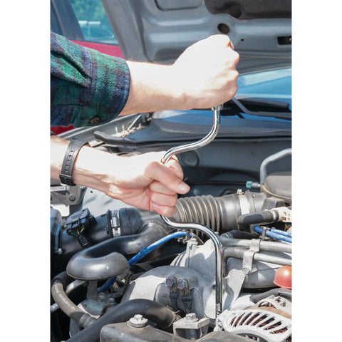 Three Eighth Inch Drive Speeder Handle For Tight Spots And Easy Access Durable Chrome Vanadium Steel Built Tough For Mechanics And DIYers With Contoured Polished Handle For Comfortable Grip And Quick Precise Torque