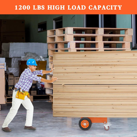 Heavy Duty Panel Dolly Cart With 1200 Lbs Capacity Four Smooth Roll Wheels Rustproof Steel Build To Haul Drywall Or Doors Like A Badass On Tight Job Sites Without Breaking A Sweat