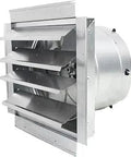 Heavy Duty 14 Inch Industrial Exhaust Fan, Wall Mounted For Garage, Barn, And Greenhouse, High CFM Ventilation, Quiet Operation