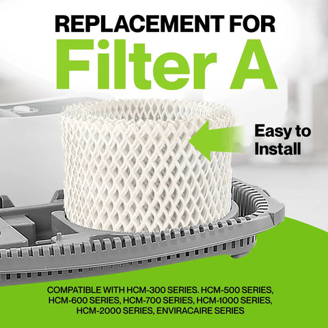 Six Pack Premium Humidifier Filters For Honeywell HAC 504 Series And HCM 350 Cool Mist Humidifiers Replacement For HAC 504AW