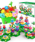 Flower Garden Building Kit For Kids 3 To 7 Years Old With 148 Piece Set And Storage Case Educational STEM Toy floral pieces