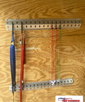 36 Inch Trailer Track Tie Down System With Cargo Rails E Track S Track L Track Anchor Kit 4 Pack Made In USA Aluminum Ratchet Strap Rack for Enclosed Trailers