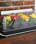 Prism Lens Powered LED Mini Greenhouse Kit With NanoTech Light Reflector And Double Thick Tray For Seed Starting And Plant Propagation