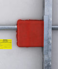 Metacaulk Firestop Putty Pads For Electrical Cabinets And Outlet Boxes Quick Install Easy Moldable Non-Curing Sealant 6 By 7 Inch with warning label