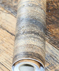 Faux Wood Peel And Stick Wallpaper Self Adhesive Vinyl Decorative Removable Waterproof Brown roll with water droplets