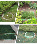 Beefed Up Resin Sump Cover With Frame For Garage Floor Drain, Invisible Sewage Basin And Manhole Cover in garden setting.