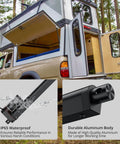 Heavy Duty 12V Linear Actuator With 330 Lbs Lift, 1500 N, 10 Inch Stroke by RV, showcasing IP65 waterproof and durable aluminum body