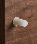 Brass sliding wardrobe shelf pegs with rubber sleeves hidden design for cabinets and bookshelves heavy duty weight distribution