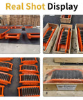 Rock Solid Heavy Duty Crawler Machinery Skates With Alloy Steel Wheels And Straight Traction For Moving I Beams Channel Steel Plates And Industrial Equipment Built Tough To Shift Hefty Loads Without A Sweat displayed in a warehouse setting.