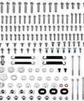 Restoration Bolt Kit For Honda CR125 CR250 CR500 Dirt Bike With Steel Frame 1984 And Up OEM Zinc Plated Fasteners Display