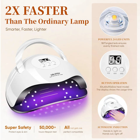 All In One Gel Nail Kit With UV Lamp And Drill Starter Kit 36 Colors Gel Polish Set Including Base Coat Matte Top Coat