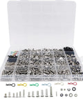 Beefy Universal RC Screw Kit 1008Pcs 304 Stainless Steel Fasteners Set for Traxxas Axial HPI Redcat Losi RC Cars and Trucks visible