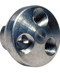 Aluminum Pneumatic Manifold 3 Way 1/4 FNPT Ports for Air Distribution, Compact Durable Air Manifold for Pneumatic Systems and Tools