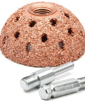 Heavy Duty 42mm Tungsten Steel Tire Repair Kit Featuring Durable Buffing Wheel Pro Grade Rubber Roller And Precision Scraping Cutter For Badass Road Repairs including a tungsten buffing wheel.