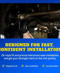 Steering Tie Rod End For Jeep Wrangler 2007 2017 And 2018 JK, installed under front suspension
