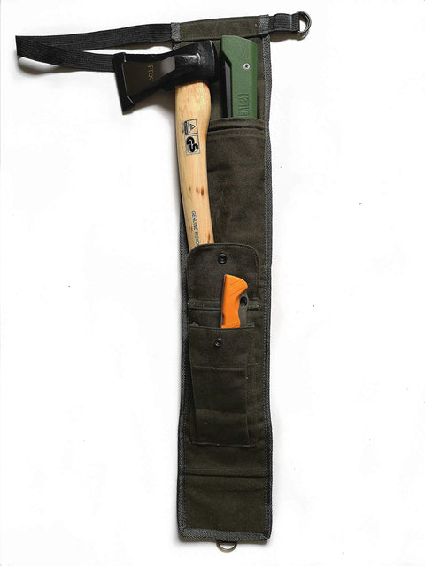 Axe And Saw Sling Bag For Boreal21 Folding Bow Saw Canvas Buck Saw Sheath Ideal For Agawa Saw Bag Bushcraft Camping Gear