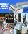 4 Inch Stainless Steel Cable Puller Sheave Rustproof Lightweight for Smooth Conduit Installation and Cable Protection