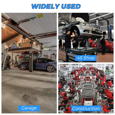 4 Ton Hydraulic Porta Power Kit For Truck And Car Frame Repair Includes Heavy Duty Auto Body Jack used in garage and construction.