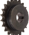 Roller Chain Sprocket With Hardened Teeth Bored-To-Size Type B Hub Single Strand 50 Chain Size 0.625 Inch Pitch 21 Teeth