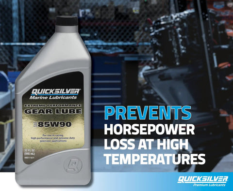 85W90 Extreme Performance Gear Lube For Outboard And Sterndrive Racing Marine And Powersports With Water Protection bottle