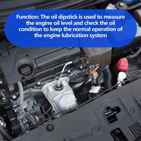 Honda Engine Oil Dipstick Replacement For CR V 2015 2019 Accord 2013 2017 TLX 2015 2019 ILX 2016 2019 2.4L engine oil level check