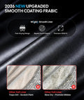 Close-up of smooth lining fabric for Tesla Model Y Car Cover All Weather Outdoor Protection With Waterproof UV Sun And Heat Shield