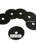 Heavy Duty 2 Inch Metal Cutting Discs Six Pack For Mini Miter Benchtop Saws And Rotary Tools With Three Eighths Inch Arbor