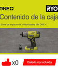 18V Cordless Three Speed Impact Wrench Body Only With One Half Inch Square Drive Locking Pin And One Quarter Inch Hex Adapter Delivers Up To Beast Mode Four Hundred Newton Meters Of Torque For Auto Construction And Heavy Duty Nuts And Bolts on display