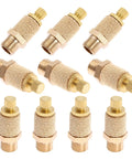 Pneumatic Exhaust Muffler With One Eighth Inch NPT Brass Heavy Duty Flow Control Silencer, adjustable air controller