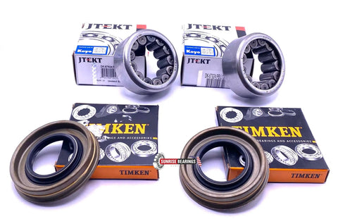 USA Made Rear Axle Bearing And Wheel Seal Driver And Passenger Kit For Ford F150 9.75 RG Fits 1997 2002 Models With Easy Install Tools