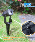 Out Of The Box Low Voltage Outdoor Uplights And Spotlight Kit With Transformer And 75 Ft Cable Waterproof Landscape Lighting