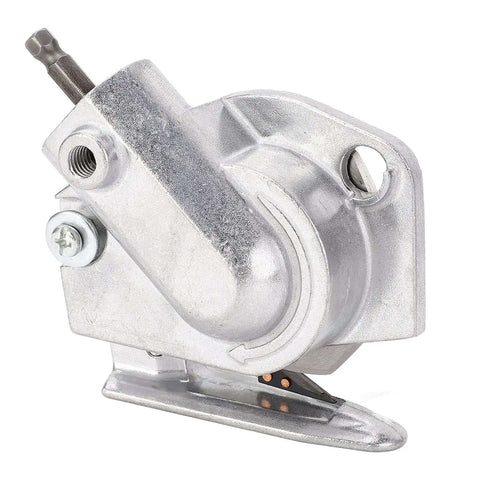 Stainless Steel Drill Attachment For Sheet Metal Cutting And DIY Craft Projects, compact metal nibbler, home workshop tool
