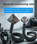 Universal positioning tube of Super Slick 360 Degree Adjustable Solder Fume Extractor with flexible black design for clean shops.