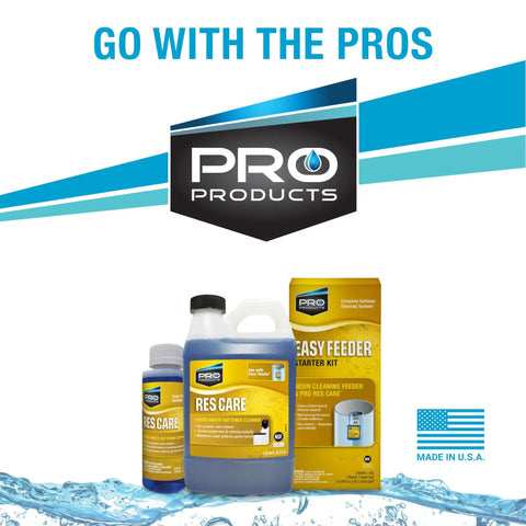 Res Care Liquid Water Softener Cleaner For Hard Water Systems Unscented 64 Oz Removes Iron, Manganese, Silt And Scale Build Up