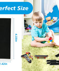 Child playing near 30 Sheets Fingerboard Foam Grip Tape 38mm By 110mm Soft Black Non Slip Grip For Tricks And Grinds on carpet