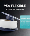 Go-To Flexible 1.75mm TPU Filament For 3D Printing Dope Soft Yet Tough 95A Pro Grade 1Kg Spool Fits Most FDM Printers