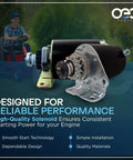 12V Electric Starter For Tecumseh Engines HH OH VH Series Ready To Fire Up Compatible With 33835 Installed on Lawn Mower
