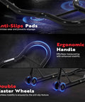 Beefy Heavy Duty Universal Motorcycle Stands With Front And Rear Wheel Lift 882 Lb Capacity Adjustable Swingarm Spools