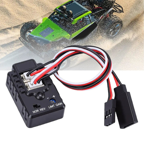 2 Axis RC Gyro Stabilizer For Drift Racing, Vibration Sensor Included, Durable ABS Construction, Precise Gyroscope Module For RC Cars And Boats, Easy Install, Smooth Drifts And Safe Acceleration on RC drift car