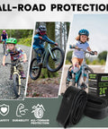 20 Percent Thicker Butyl Rubber Bike Inner Tube 24X1.75 24X1.95 24X2.10 24X2.125 Set Of 2 With 32mm Schrader Valve And 2 Tire Levers