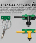 Heavy Duty Magnetic Chuck Key Holder 2 Pack Hella Secure Mounts On Drill Presses Lathes And Mills With Greaseproof Teflon Coat keeping tools organized.