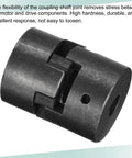 Pro Tier Flexible Coupling Shaft Hooking Up Servo And Stepper Motors Without Skipping A Beat 12mm To 18mm Bore showing durable rubber flex joint.