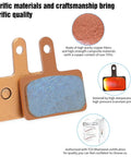 Bulk 25 Pairs Sintered Metal Disc Brake Pads For Ebikes With Installation Tools High Temp Resistant And Long Lasting Grip