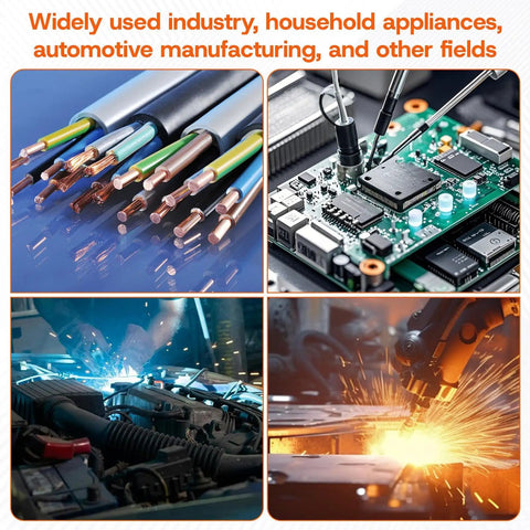 Low Temperature Tin Lead Solder Sticks Sn63 Pb37 for home appliance maintenance showcased in PCB and wiring applications.