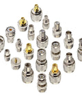 20-Piece UHF Adapter Master Kit PL259 SO239 To SMA BNC MCX FME F TNC Mini-UHF Connectors For Ham Radio Base Stations