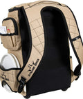 Ranger Disc Golf Backpack For Over Twenty Discs With Quick Access Pocket Water Bottle Holder Retriever Holster in Sandstone